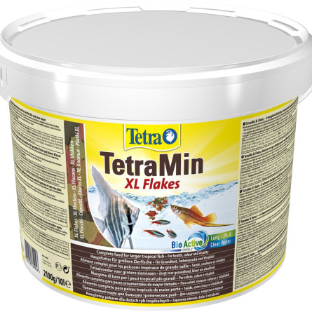 Корм Tetra Min XL Flakes для акваріумних риб в пластівцях 10 л slide 1