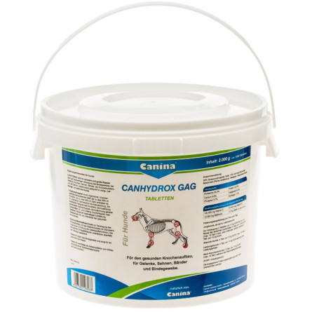 Таблетки для костей и суставов для собак Canina Petvital Canhydrox GAG (Gag Forte) 360 таблеток / 600 г