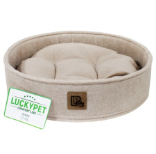 Лежак Lucky Pet Дольче №2 40х10 см Бежевый mini slide 1