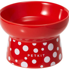 Керамическая миска Petkit Polka Dot Bowl Red (2001002260513/6973293800760) mini slide 1