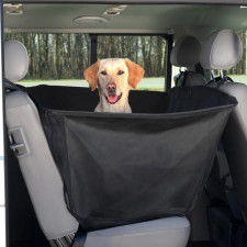 Підстилка для собак захисна в авто Trixie тисячу триста сорок вісім 1.5х1.35 м Чорна mini slide 1