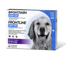 Капли Boehringer Ingelheim Фронтлайн Спот-Он от блох и клещей для собак весом 20-40 кг 3 шт mini slide 1
