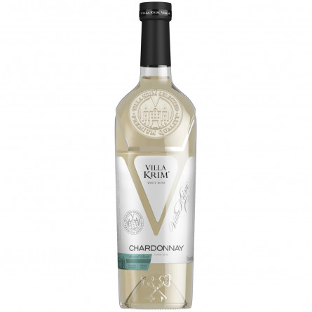 Вино Villa Krim Шардоне біле сухе 9,5-13% 0,75л slide 1
