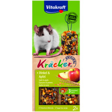 Крекер для щурів Vitakraft Kracker з зерном та фруктами 2 шт. mini slide 1