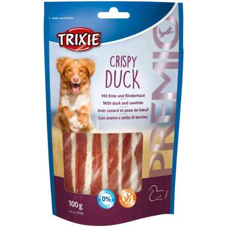 Ласощі для собак Trixie 31705 Premio Crispy Duck качка 100 г slide 1