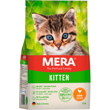Сухой корм для котят Mera Cats Kitten Сhicken (Huhn) с курицей 10 кг mini slide 1