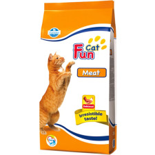 Сухой корм для взрослых кошек Farmina Fun Cat Meat с курицей 20 кг mini slide 1