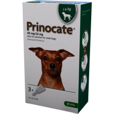 Капли от блох и паразитов KRKA Prinocate (Принокат) для собак до 4 кг 0.4 мл №3 (3838989723163 / 3838989720742) mini slide 1