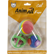 Набор игрушек AnimAll Fun Cat VP064 3 шт mini slide 1