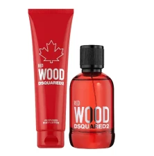 Набор для женщин DSquared2 Red Wood Pour Femme Туалетная вода 100 мл + Лосьон для тела 150 мл mini slide 1
