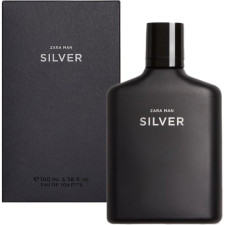 Туалетна вода для чоловіків Zara Man Silver 80 мл mini slide 1