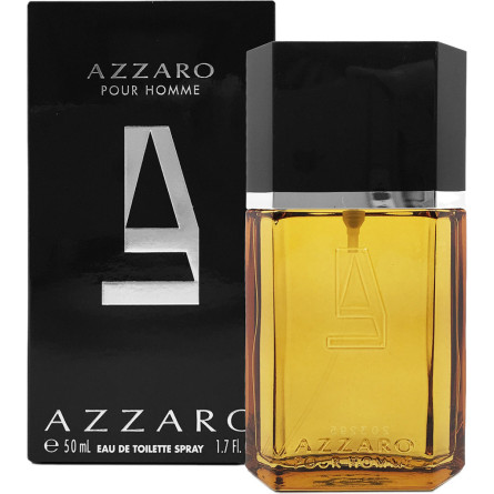 Туалетна вода для чоловіків Azzaro Pour Homme 50 мл