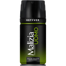 Дезодорант-спрей для чоловіків Malizia Vetiver 150 мл mini slide 1
