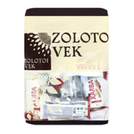 Цукерки Zolotoi Vek халва з арахісом 300г
