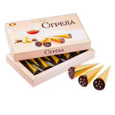 Цукерки Бісквіт-Шоколад Стріла 180г mini slide 1