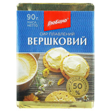 Сир Глобино Вершковий плавлений 50% 90г mini slide 1