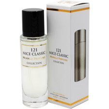 Парфумована вода для чоловіків Morale Parfums 121 Nice Classic версія Carolina Herrera 212 Men 30 мл mini slide 1
