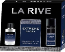 Набір для чоловіків La Rive Extreme Story туалетна вода 75 мл + дезодорант 150 мл mini slide 1