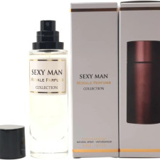 Парфумована вода для чоловіків Morale Parfums Sexy Man версія Carolina Herrera 212 Sexy Men 30 мл mini slide 1