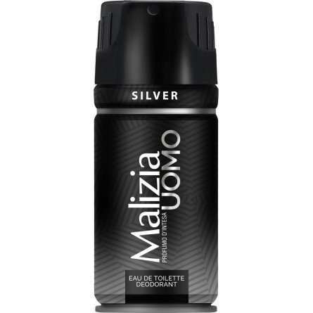 Дезодорант-спрей для чоловіків Malizia Silver Deodorant 150 мл