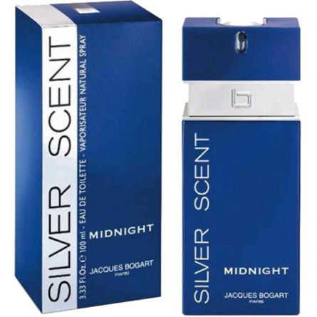 Туалетна вода для чоловіків Jacques Bogart Silver Scent Midnight 100 мл