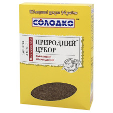 Цукор Солодко Природний буряковий неочищений 500г mini slide 1