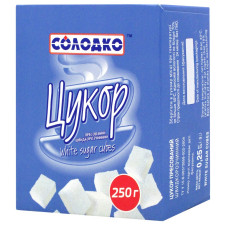 Цукор пресований Солодко швидкорозчинний 250г mini slide 1