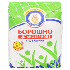 Борошно Добробут пшеничне цільнозернове 1,8кг mini slide 1