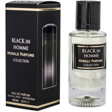 Парфумована вода для чоловіків Morale Parfums Black in Homme 50 мл mini slide 1