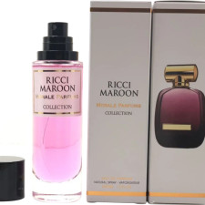 Парфумована вода для жінок Morale Parfums Ricci Maroon версія Nina Ricci L’Extase 30 мл mini slide 1