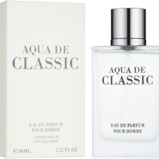 Парфумована вода для чоловіків Fragrance World Aqua De Classic аналог Armani Aqua Di Gio 80 мл mini slide 1