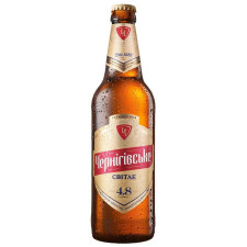 Пиво светлое Черниговское 4,8% 0,5л mini slide 1