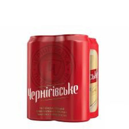 Пиво світле Чернігівське 4,8% 0,5л ж/б