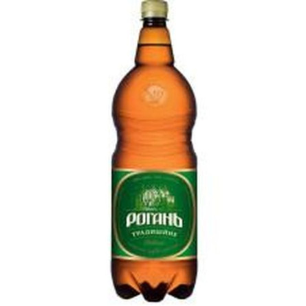 Пиво Рогань Традиційне світле 4,8% 2л