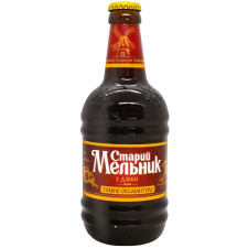 Пиво Старий Мельник з діжки Темне Оксамитове 4,2% 0,45л mini slide 1