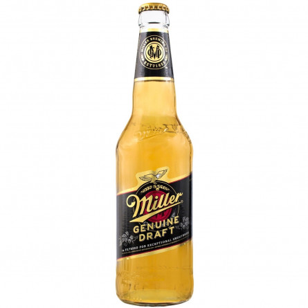 Пиво Miller Genuine Draft светлое 4,7% 0,45л
