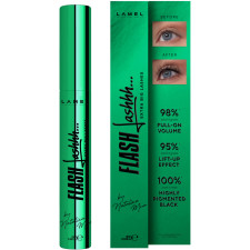 Подовжувальна туш з ефектом накладних вій Lamel Flash Lashhh Mascara by Natalina Mua 10 мл mini slide 1