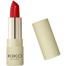 Комфортна губна помада Kiko Milano New Green Me Matte Lipstick 105 класичний червоний з матовим покриттям 4 г mini slide 1