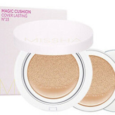 Кушон для обличчя із запаскою Missha Magic Cushion Cover Lasting SPF 50+/PA+++ Special Package No.23 15 г + 15 г mini slide 1