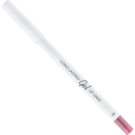 Стійкий гелевий олівець для губ Lamel Long lasting Gel Lip Liner 401 тілесний 1.7 г slide 1