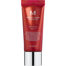 BB-крем Missha M Perfect Cover Bb Cream SPF42 / PA+++ №25 Warm Beige 20 мл mini slide 1