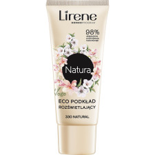 Еко тональний крем Lirene освітлюючий Natura 330 Натуральний mini slide 1