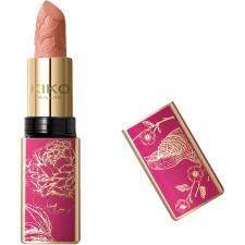 Розкішна матова губна помада Kiko Milano Charming Escape 01-Creamy Cappuccino 3 г mini slide 1