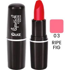 Помада Quiz Color Focus moisturizing lipstick Зволожувальна 03 Ripe Fig 4.2 г mini slide 1