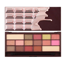 Палетка I Heart Revolution Chocolate Rose Gold Palette 16 тіней 22 г mini slide 1