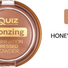 Бронзатор Quiz Bronzing illumination powder 01 honey bronze 12 г mini slide 1