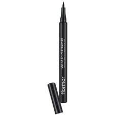 Подводка-фломастер Flormar Ultra Thin Eyeliner ультратонкая Black 1 мл mini slide 1