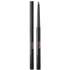 Водостійкий олівець Ottie Water Proof Perfect Eye Liner Pencil Black 0.3 г mini slide 1