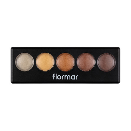 Палетка тіней для повік Flormar Color Palette Eye Shadow 004 Golden Caramel 9 г