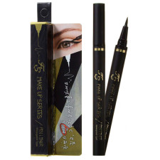 Рідка підводка-лайнер для очей чорна Farmstay Make-Up Series Pen Liner Type 1 0.9 г (8809382400642) mini slide 1